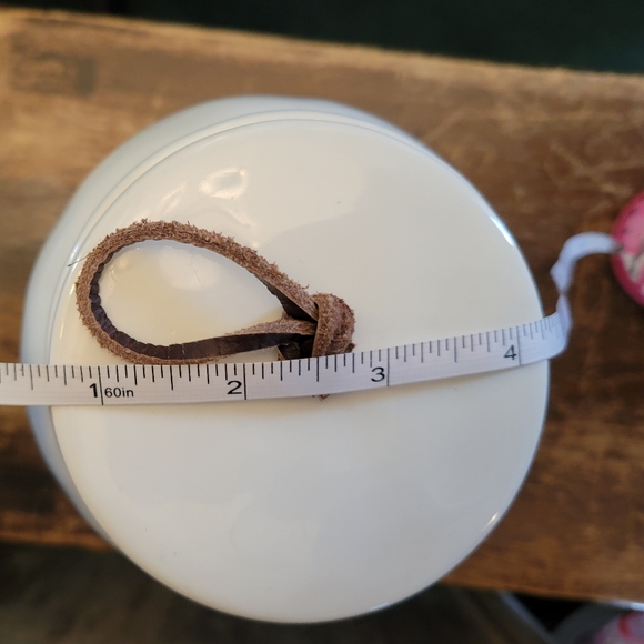 NWT 2016 mud pie large bistro canister with lid cute details - Picture 7 of 13